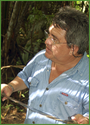 Amazonasspezialist Gerry Hardy